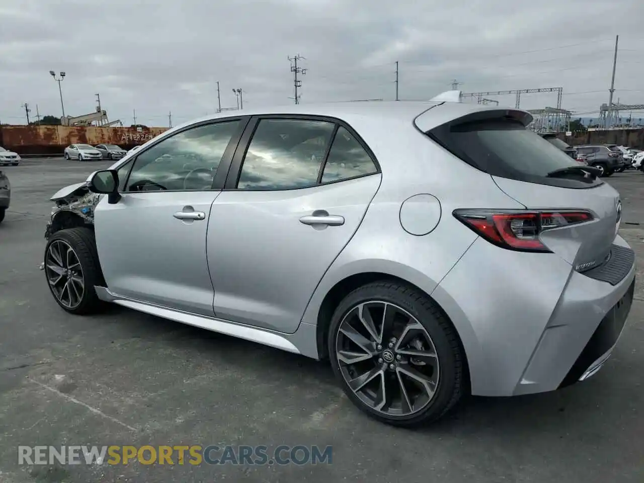 2 Photograph of a damaged car JTNC4MBE2M3111621 TOYOTA COROLLA 2021