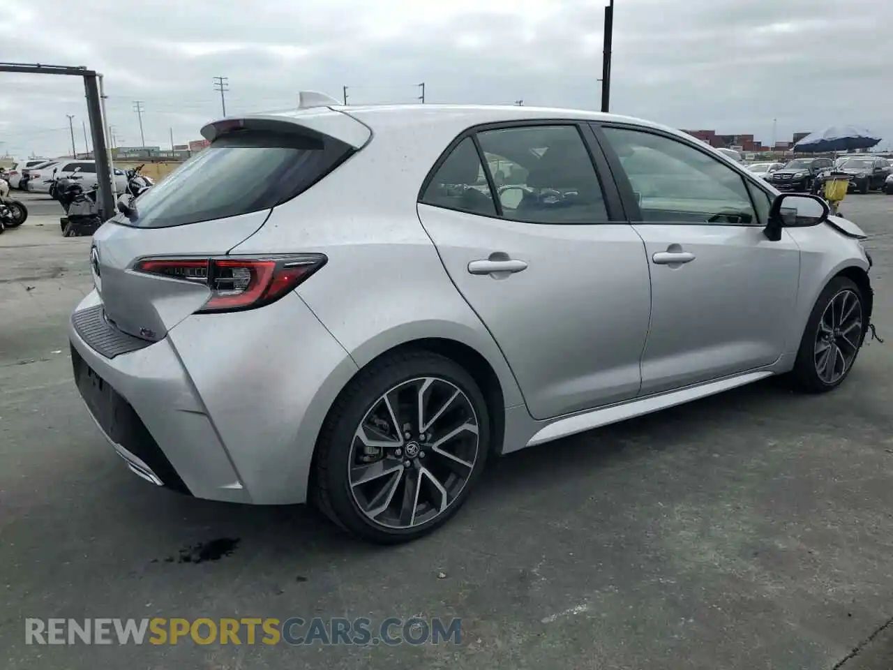 3 Photograph of a damaged car JTNC4MBE2M3111621 TOYOTA COROLLA 2021