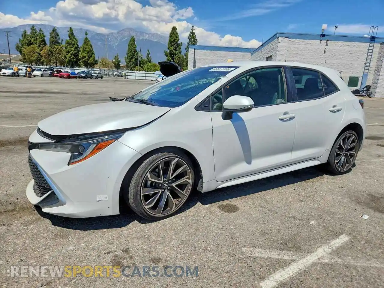 1 fotografías del automóvil dañado JTNC4MBE4M3123463 TOYOTA COROLLA 2021