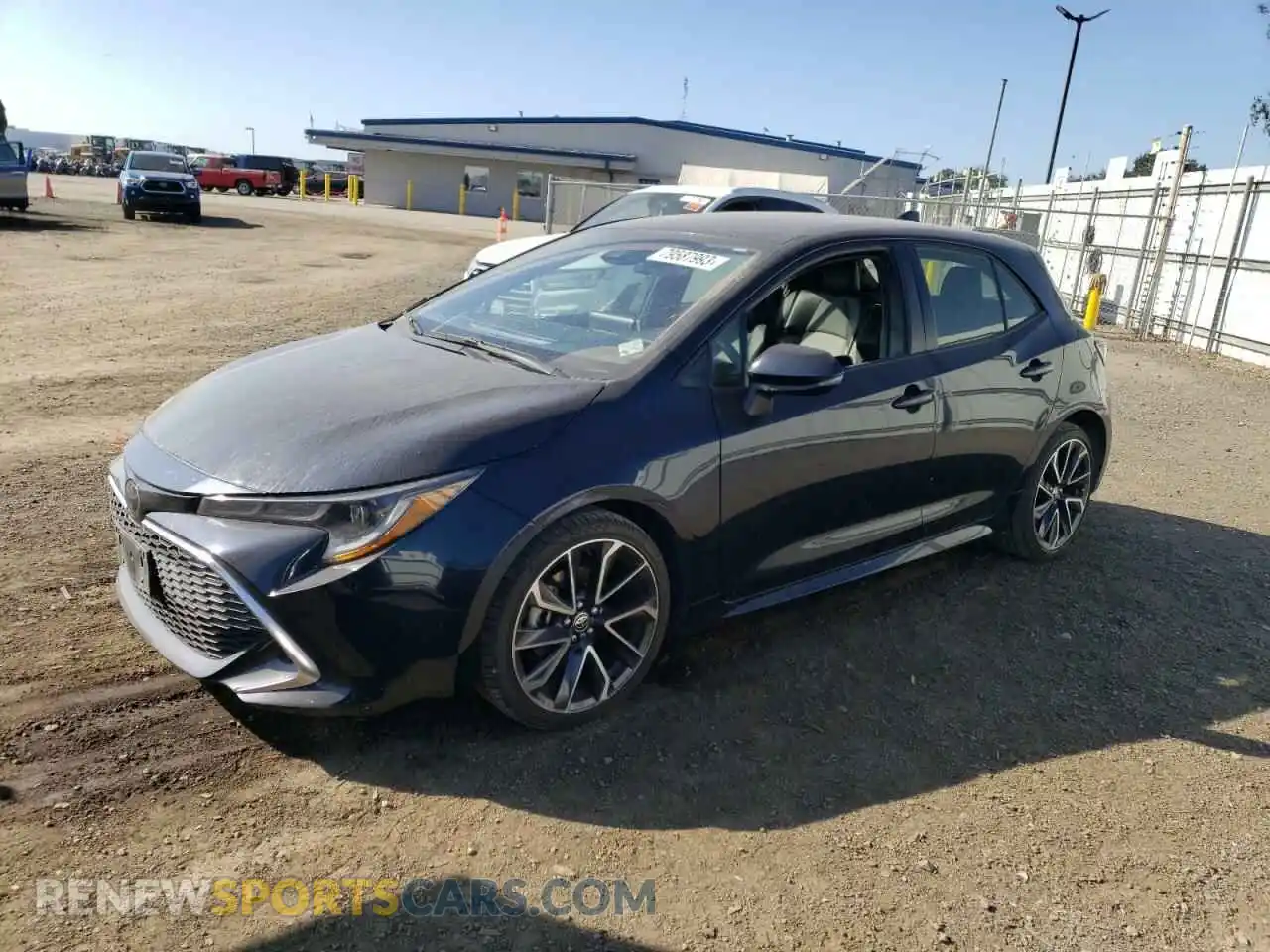 1 Фотография поврежденного автомобиля JTNC4MBE5M3133483 TOYOTA COROLLA 2021
