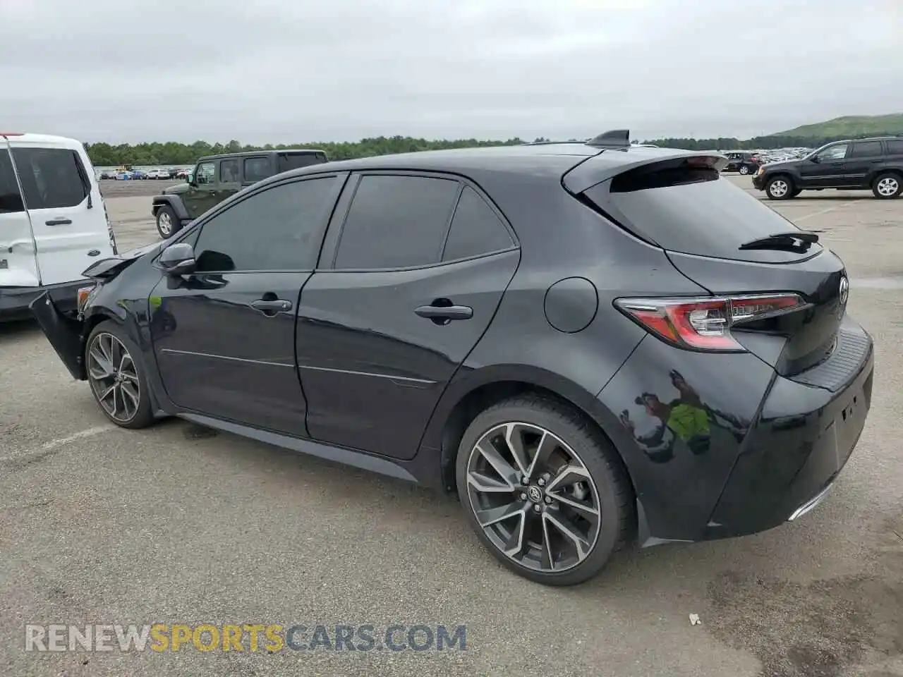 2 Photograph of a damaged car JTNC4MBE5M3133676 TOYOTA COROLLA 2021