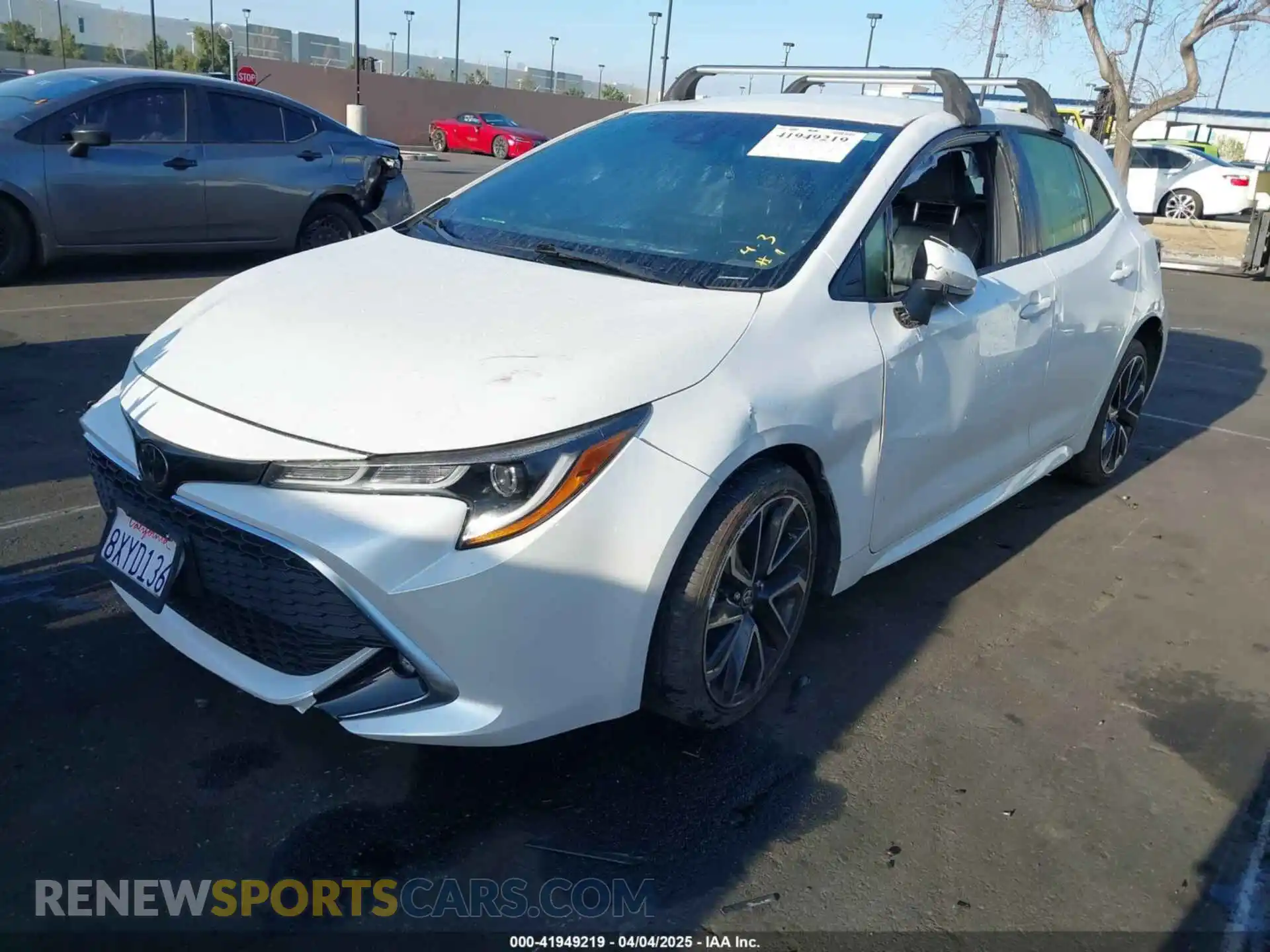 2 Photograph of a damaged car JTNC4MBE5M3146928 TOYOTA COROLLA 2021