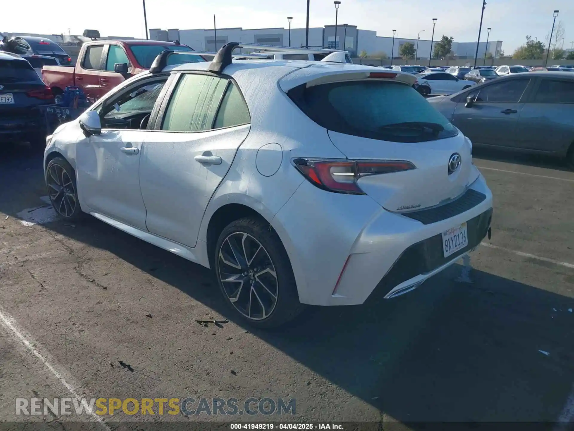 3 Photograph of a damaged car JTNC4MBE5M3146928 TOYOTA COROLLA 2021