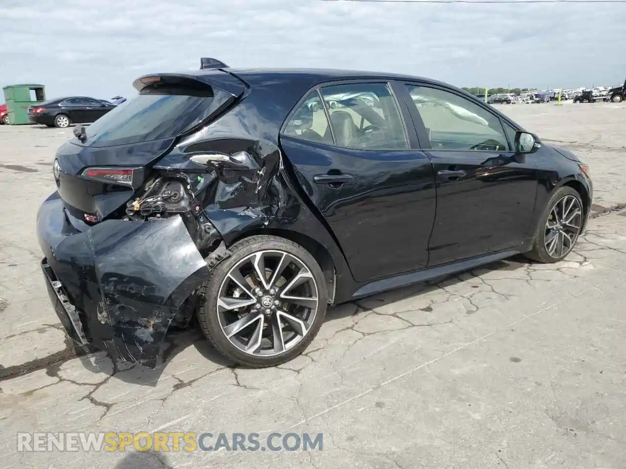 3 Photograph of a damaged car JTNC4MBE6M3118622 TOYOTA COROLLA 2021