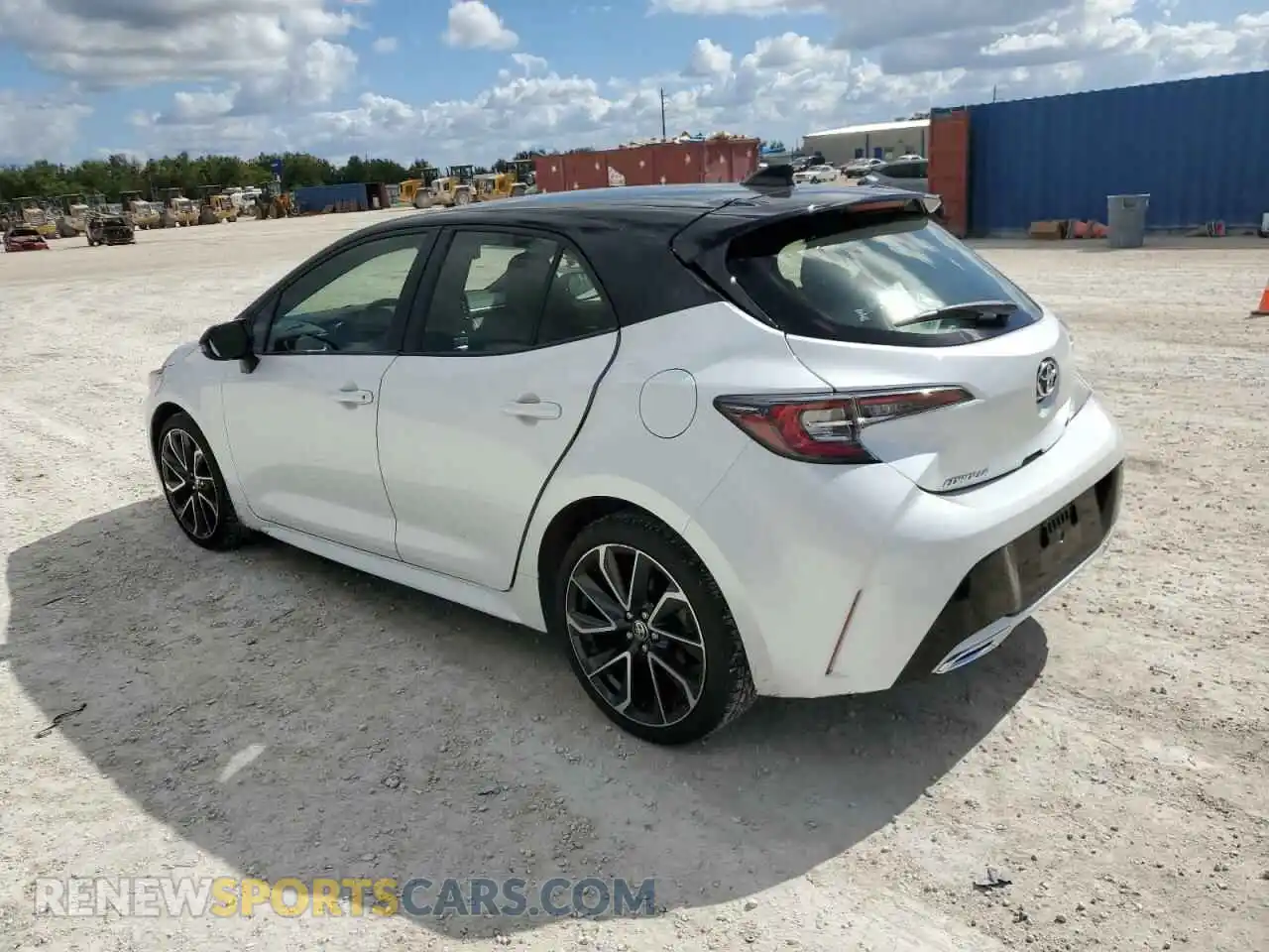 2 Photograph of a damaged car JTNC4MBE7M3107175 TOYOTA COROLLA 2021