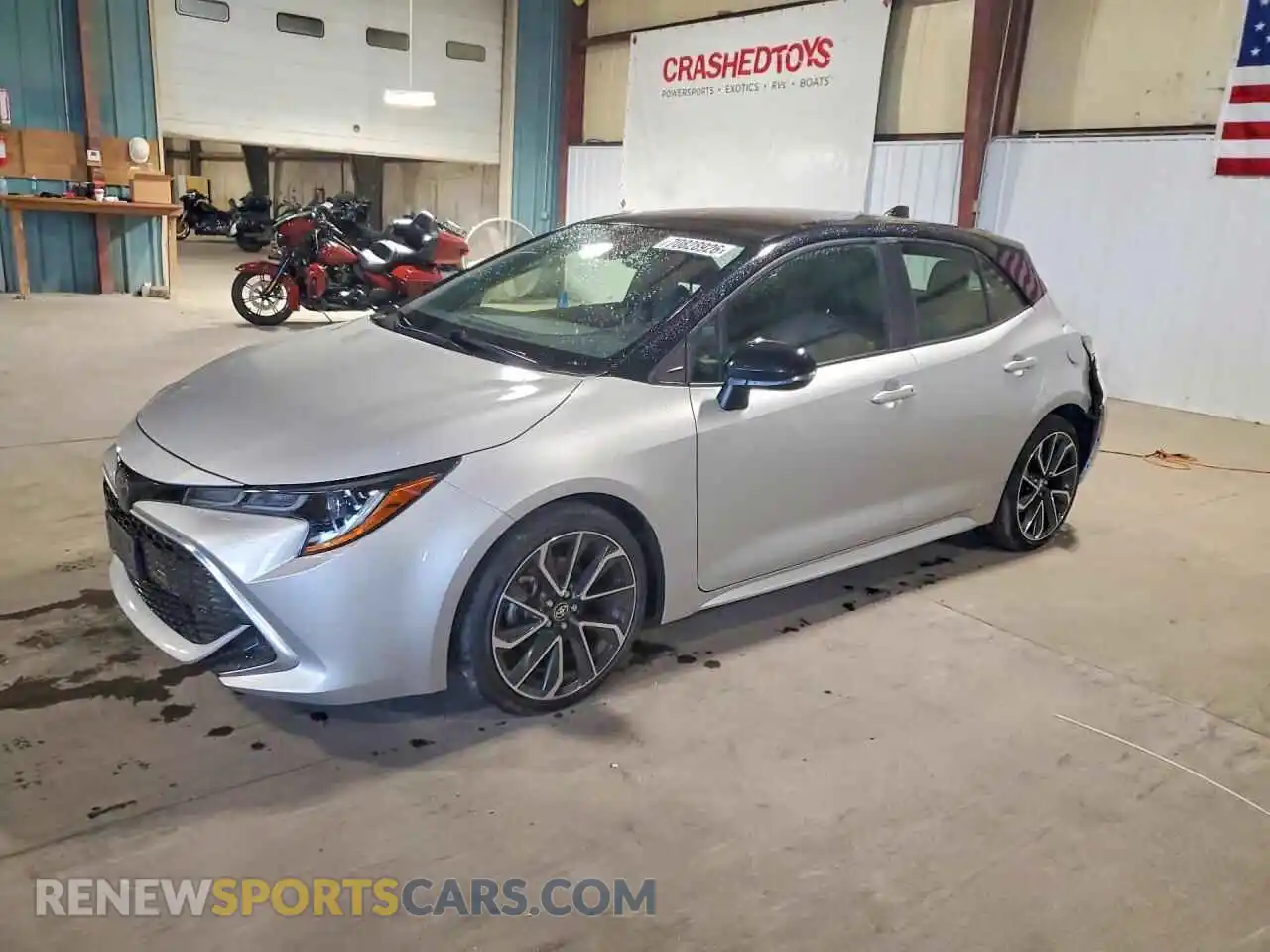 1 fotografías del automóvil dañado JTNC4MBE7M3131900 TOYOTA COROLLA 2021