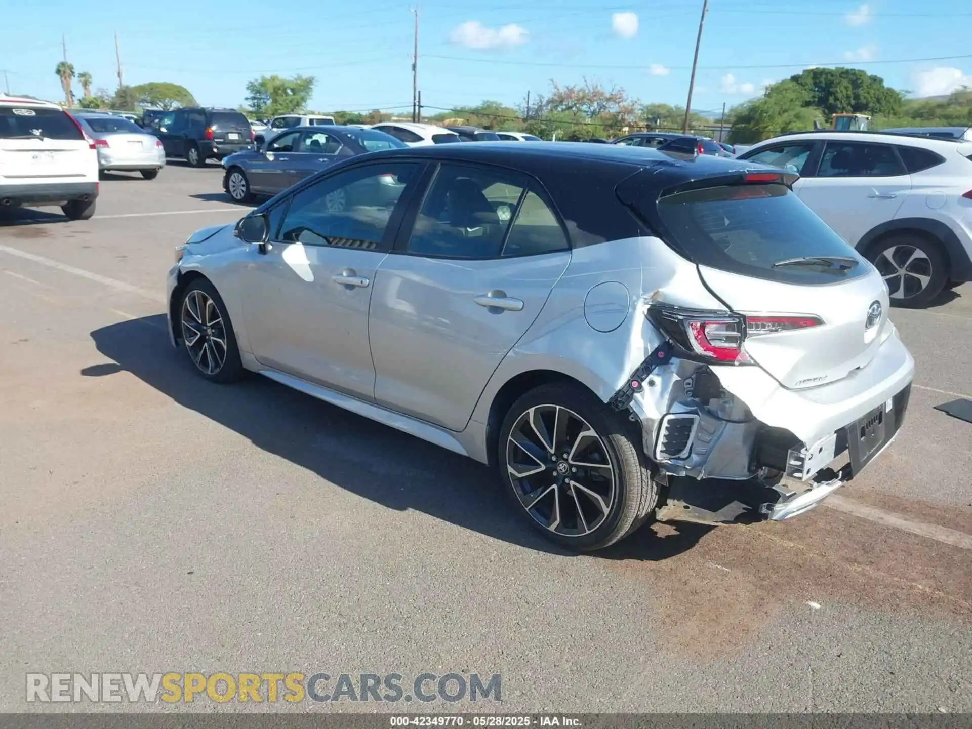 3 Photograph of a damaged car JTNC4MBE7M3135946 TOYOTA COROLLA 2021