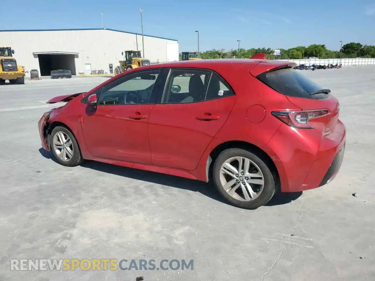 2 Photograph of a damaged car JTND4MBE0M3117342 TOYOTA COROLLA 2021