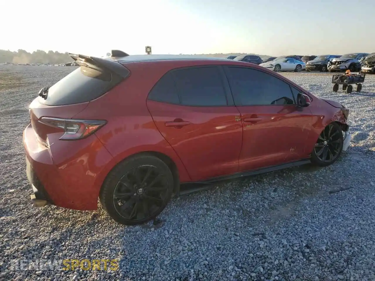 3 Фотография поврежденного автомобиля JTND4MBE1M3109041 TOYOTA COROLLA 2021