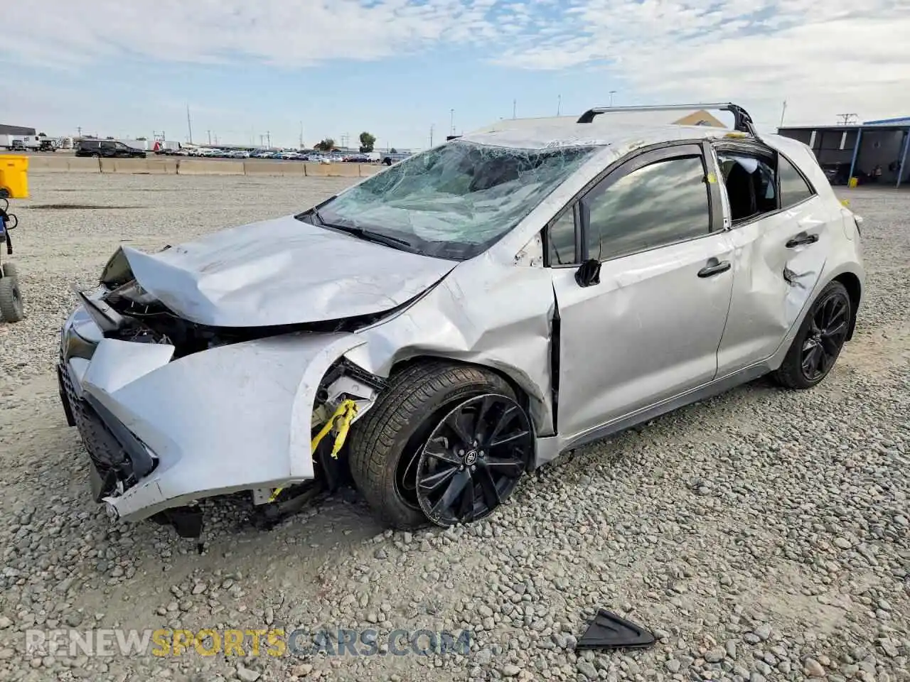 1 fotografías del automóvil dañado JTND4MBE1M3109072 TOYOTA COROLLA 2021