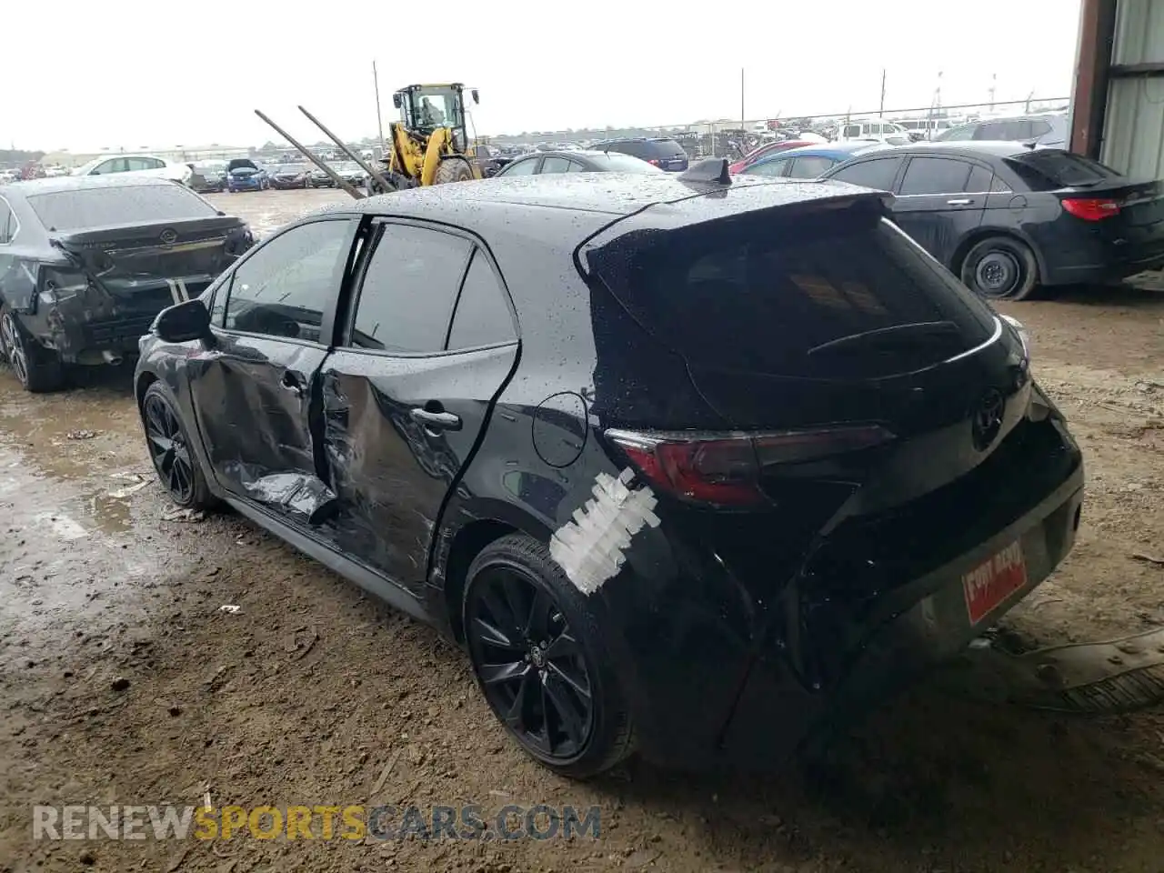3 Photograph of a damaged car JTND4MBE1M3116748 TOYOTA COROLLA 2021