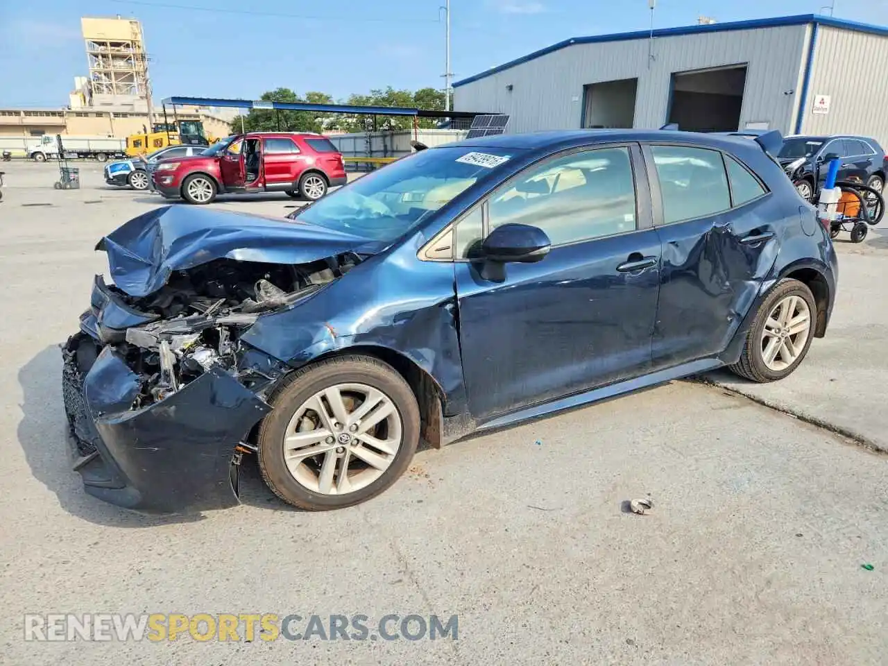 1 Photograph of a damaged car JTND4MBE1M3142573 TOYOTA COROLLA 2021