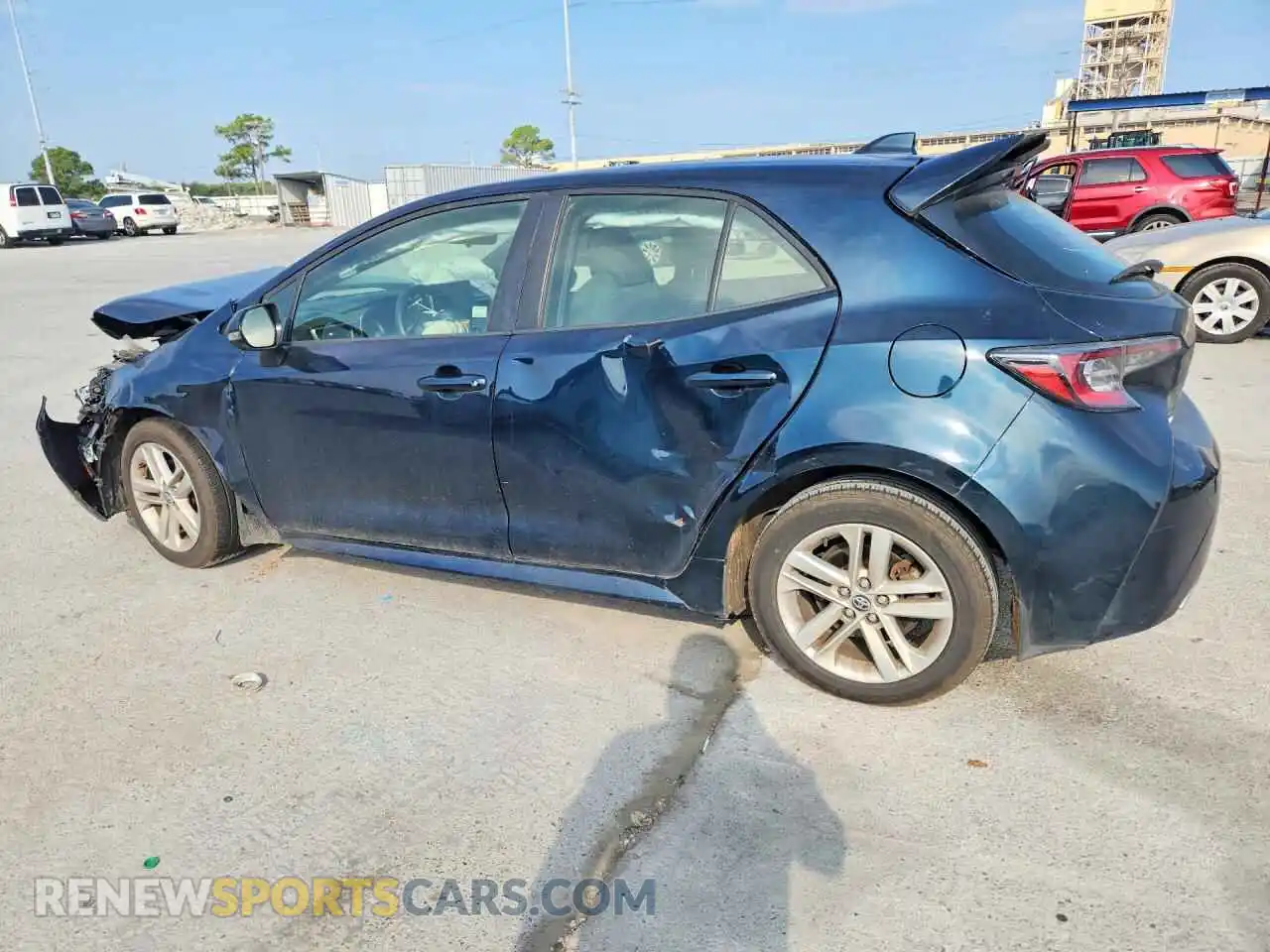 2 Photograph of a damaged car JTND4MBE1M3142573 TOYOTA COROLLA 2021