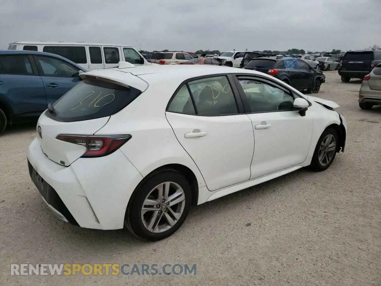 3 Photograph of a damaged car JTND4MBE1M3142847 TOYOTA COROLLA 2021
