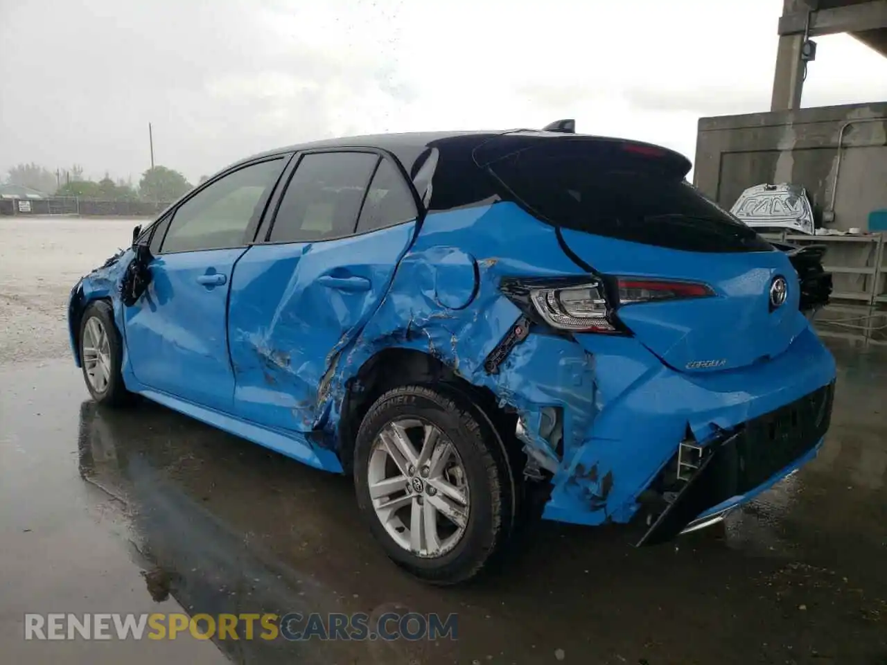 3 Photograph of a damaged car JTND4MBE2M3105418 TOYOTA COROLLA 2021