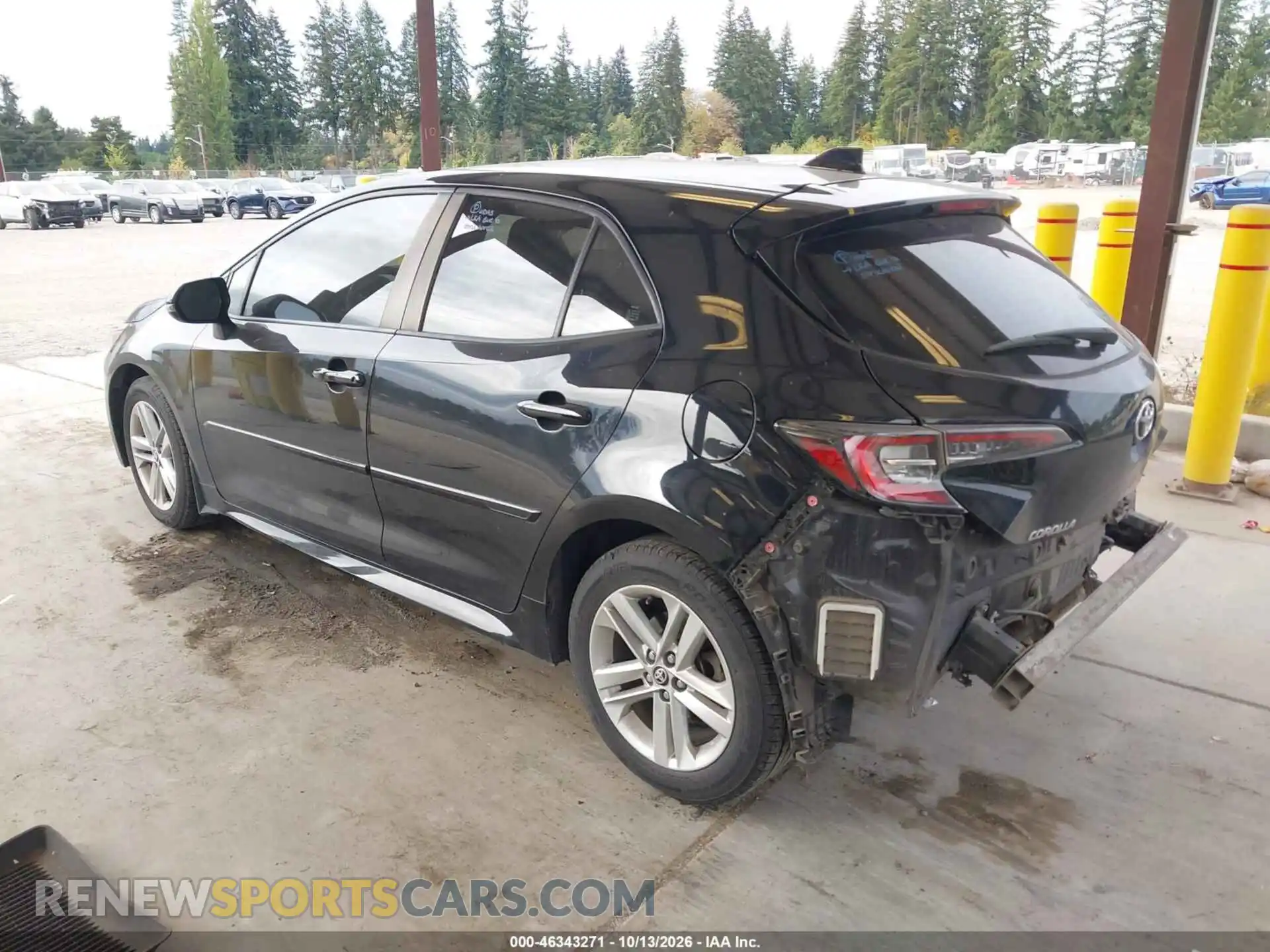 3 Фотография поврежденного автомобиля JTND4MBE2M3109453 TOYOTA COROLLA 2021