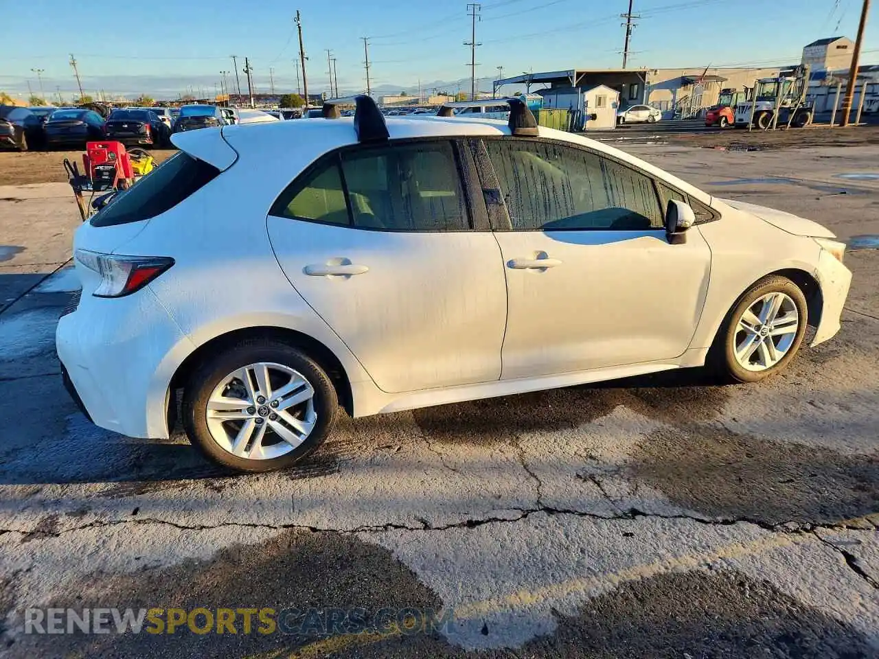 3 Фотография поврежденного автомобиля JTND4MBE2M3109646 TOYOTA COROLLA 2021