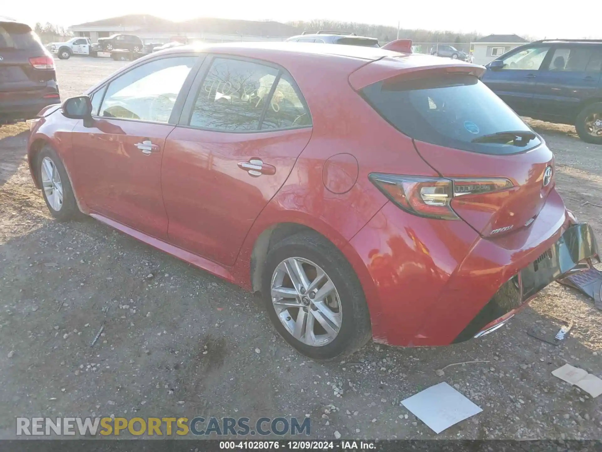 3 Photograph of a damaged car JTND4MBE2M3119139 TOYOTA COROLLA 2021