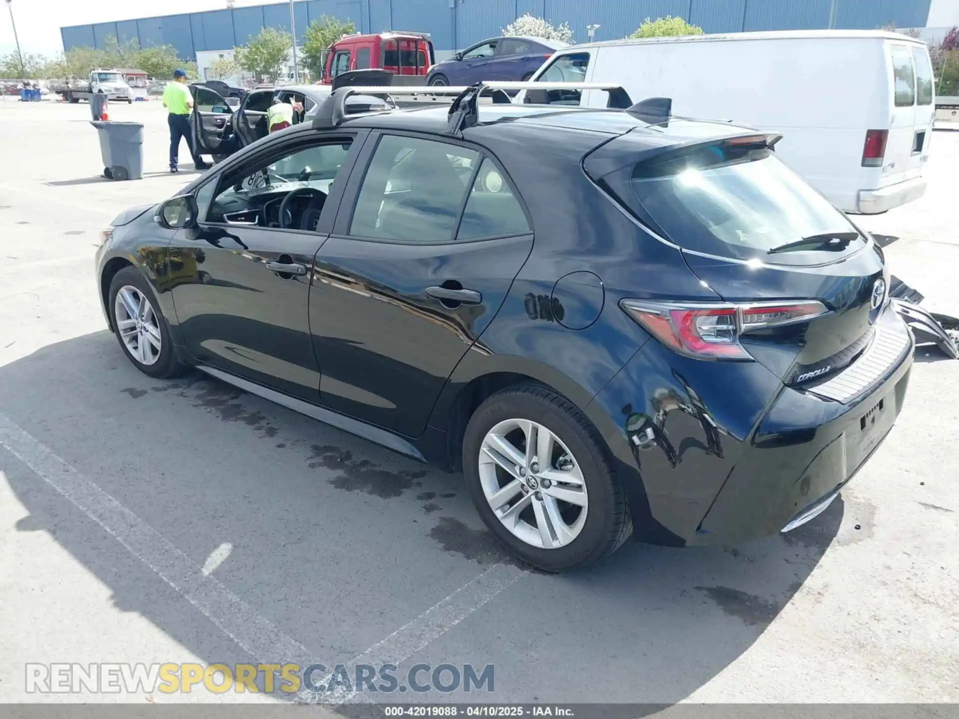 3 Фотография поврежденного автомобиля JTND4MBE2M3127922 TOYOTA COROLLA 2021