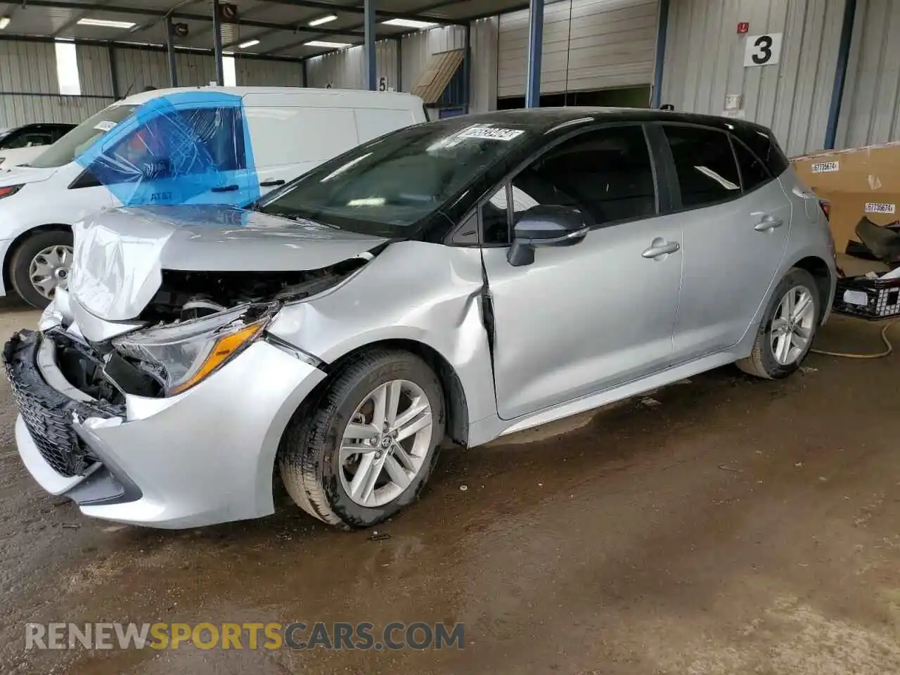 1 Фотография поврежденного автомобиля JTND4MBE2M3131775 TOYOTA COROLLA 2021
