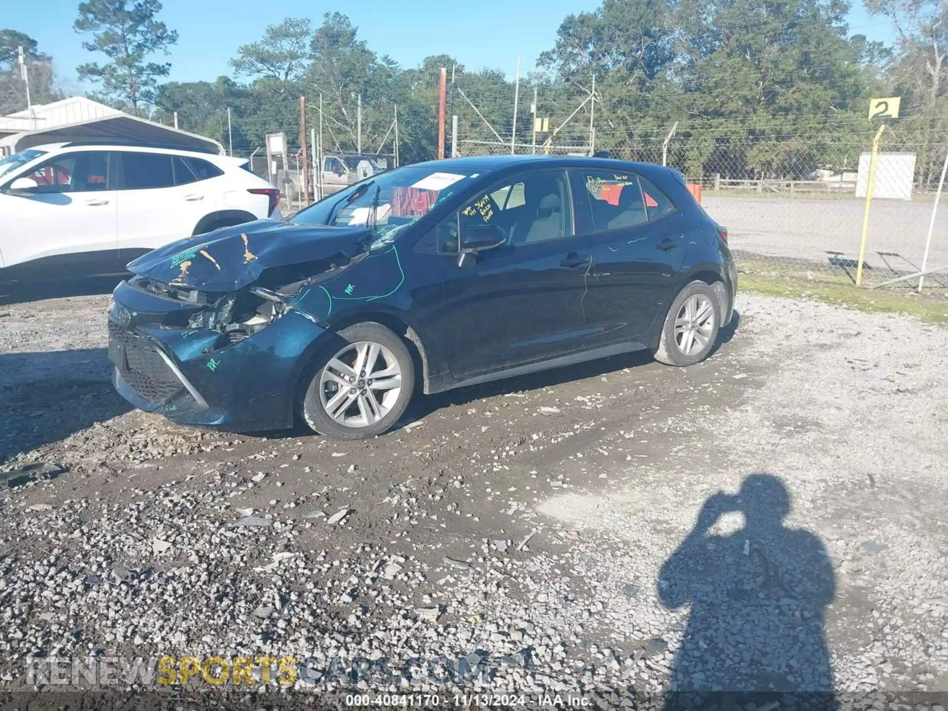 2 Photograph of a damaged car JTND4MBE2M3134529 TOYOTA COROLLA 2021