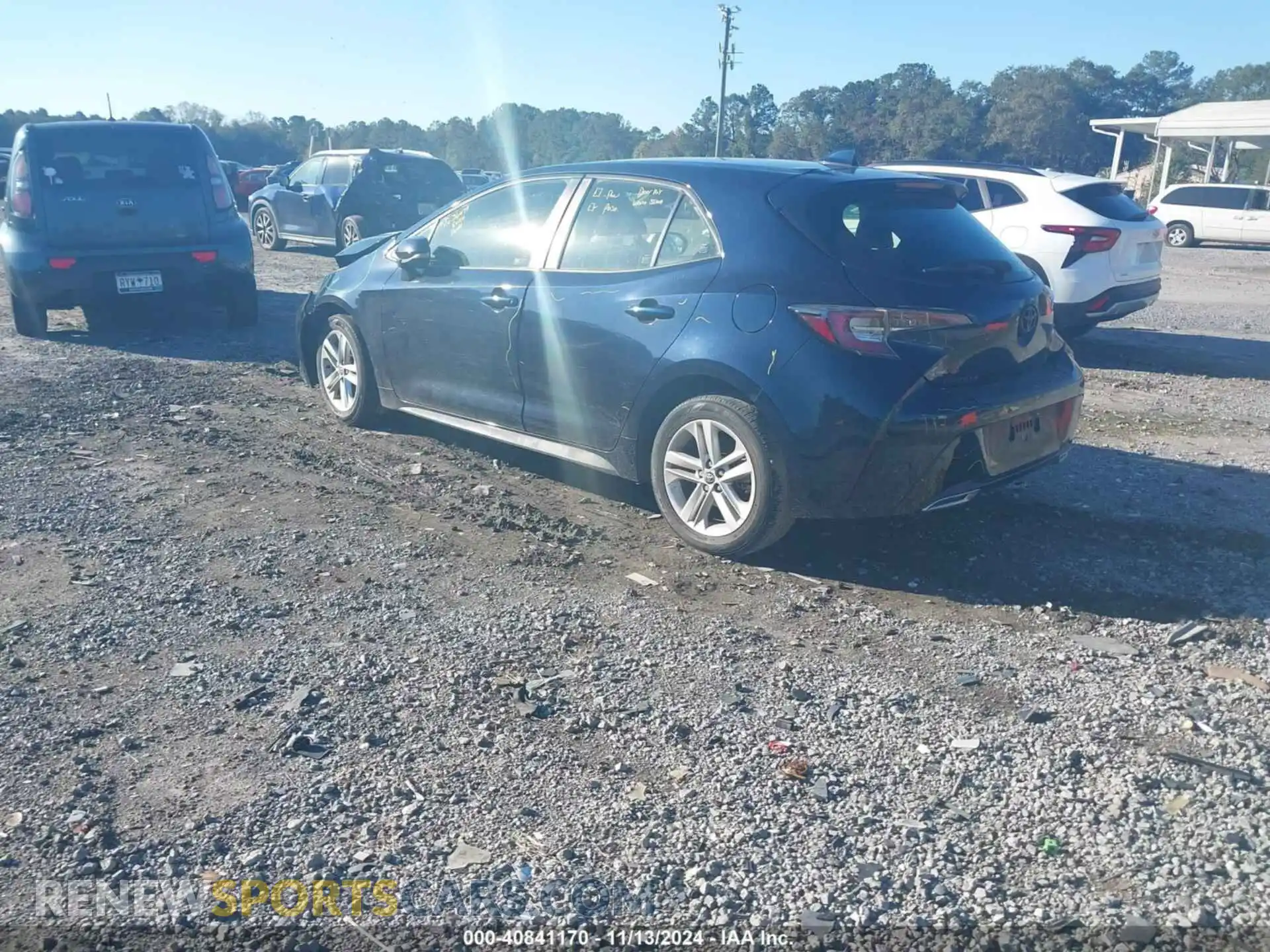 3 Photograph of a damaged car JTND4MBE2M3134529 TOYOTA COROLLA 2021