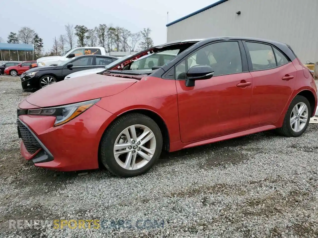 1 Photograph of a damaged car JTND4MBE2M3144106 TOYOTA COROLLA 2021