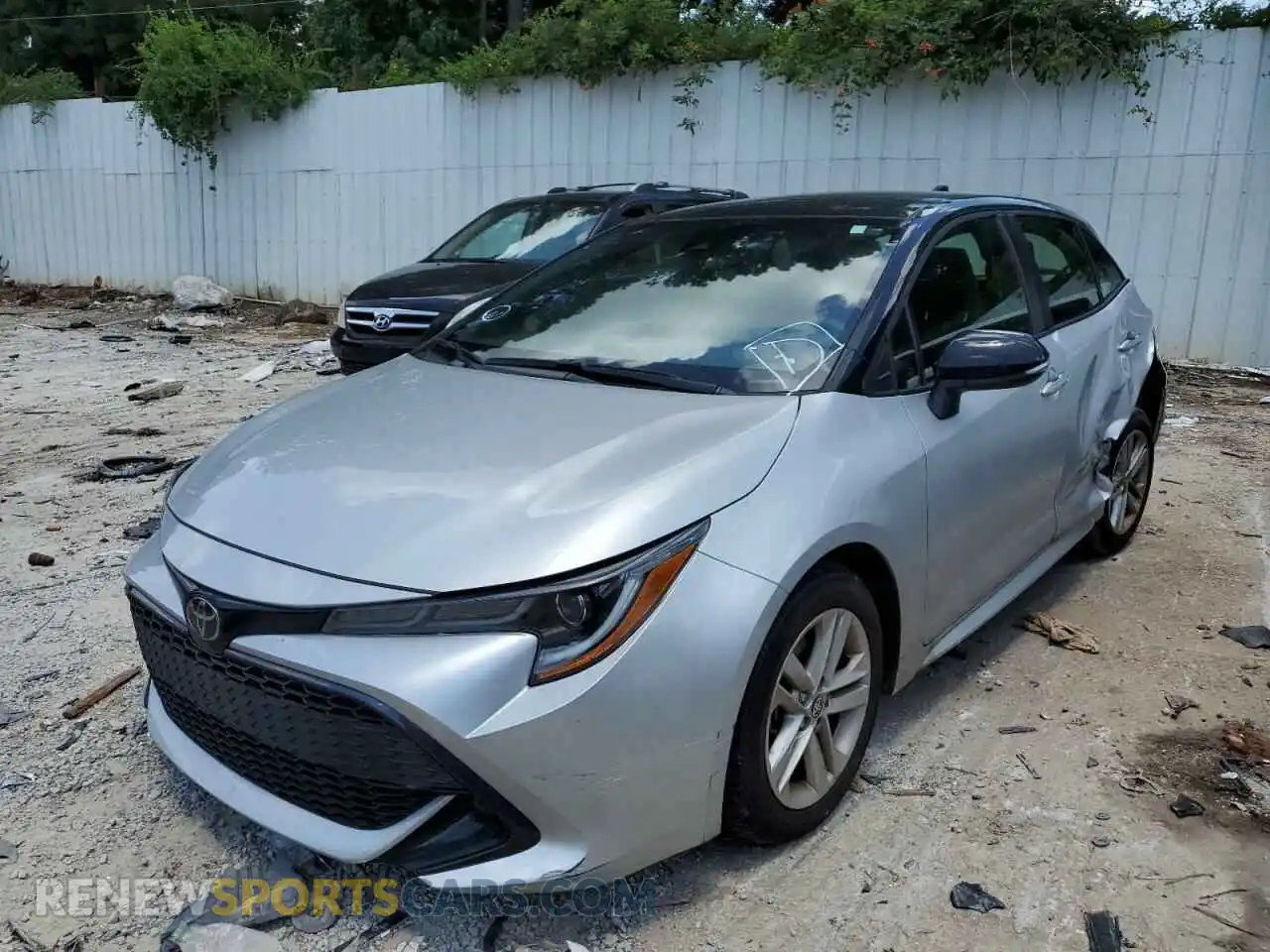2 Photograph of a damaged car JTND4MBE2M3145353 TOYOTA COROLLA 2021
