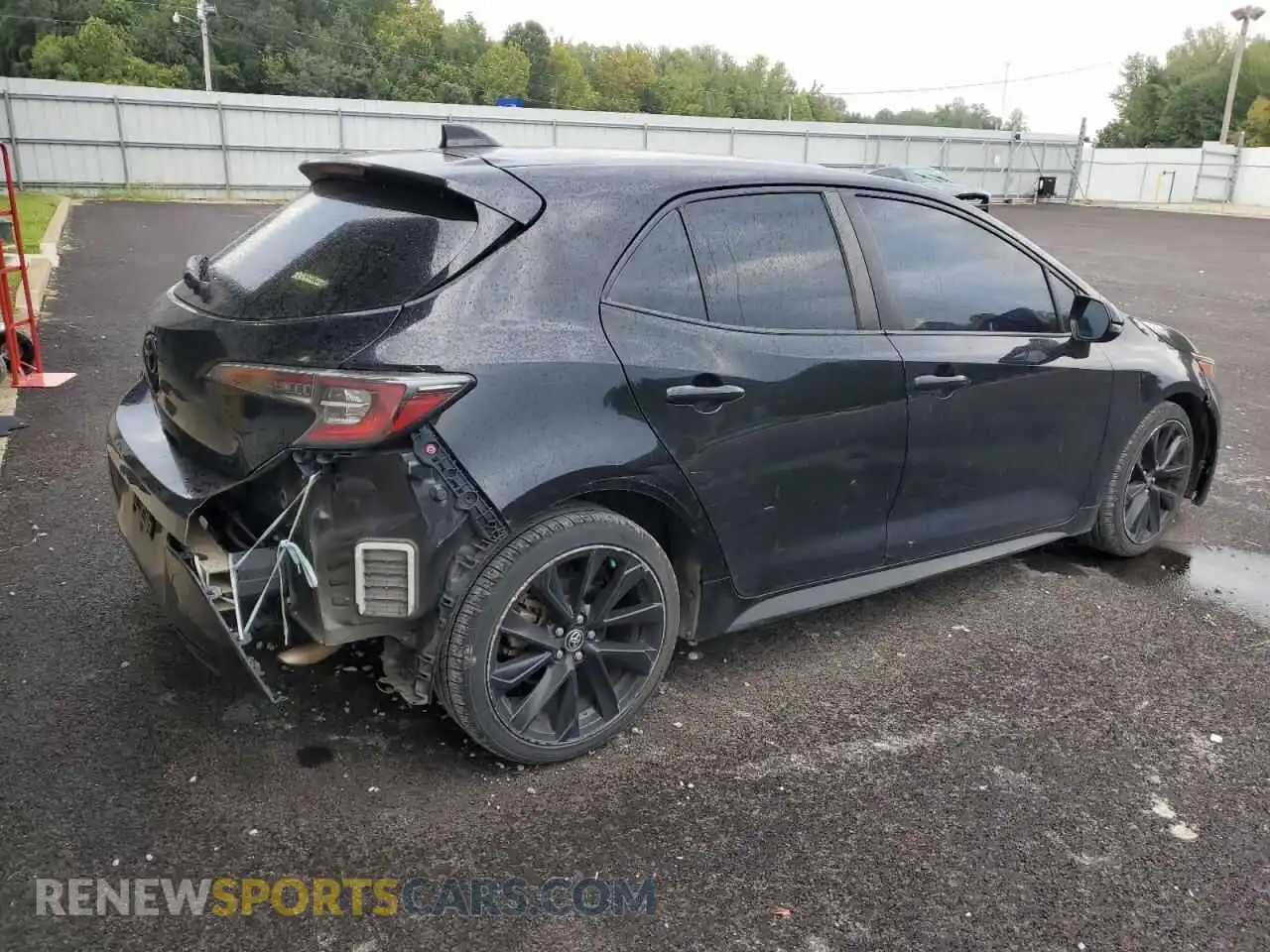 3 Photograph of a damaged car JTND4MBE3M3110465 TOYOTA COROLLA 2021
