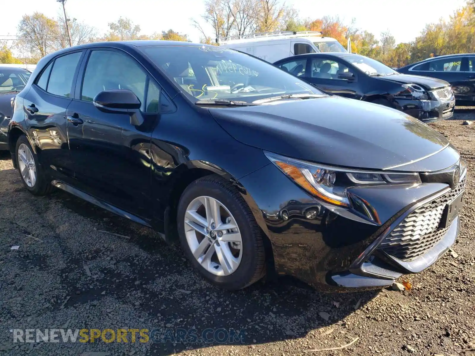 1 Photograph of a damaged car JTND4MBE3M3125435 TOYOTA COROLLA 2021