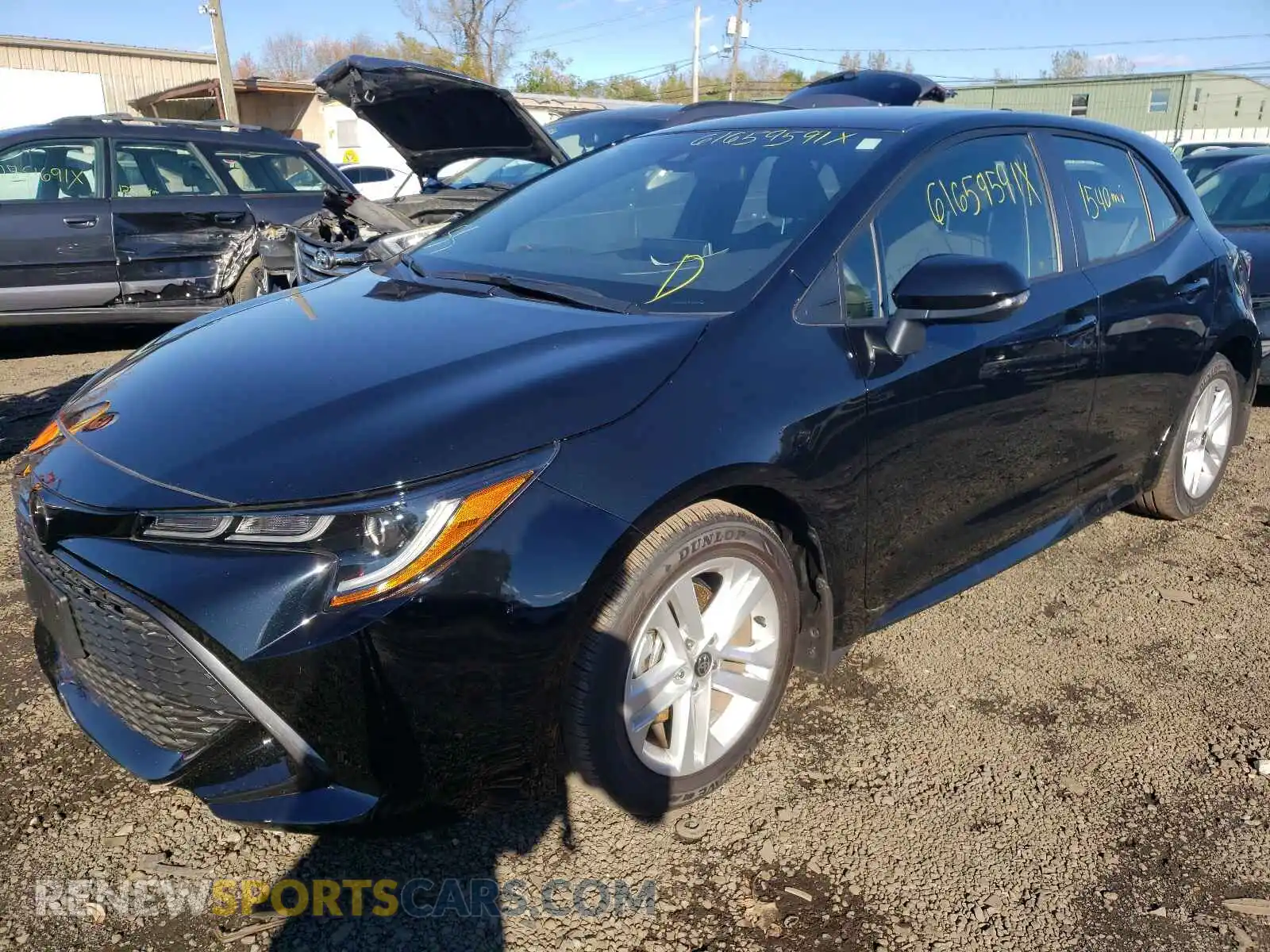 2 Photograph of a damaged car JTND4MBE3M3125435 TOYOTA COROLLA 2021