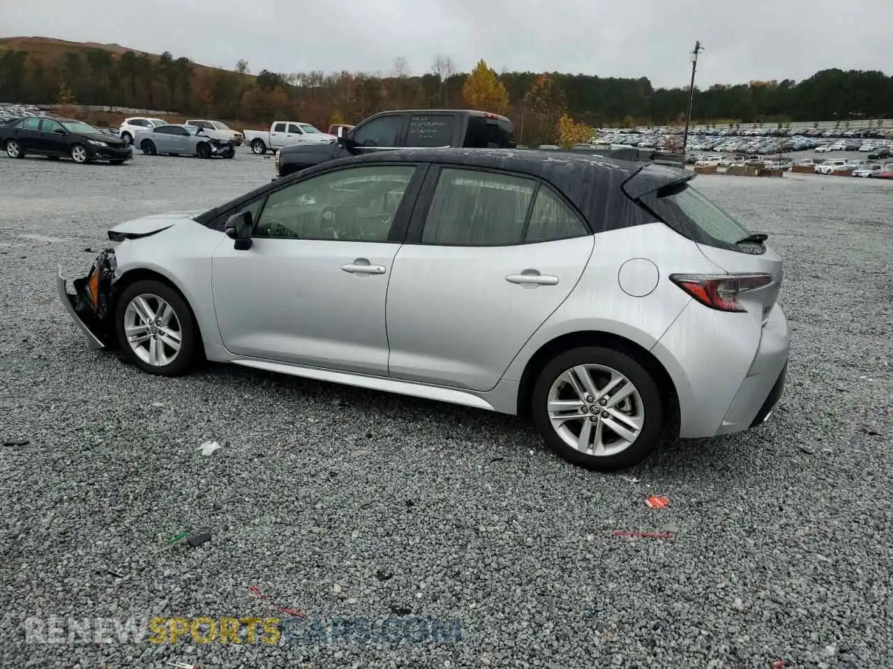 2 Photograph of a damaged car JTND4MBE3M3126276 TOYOTA COROLLA 2021