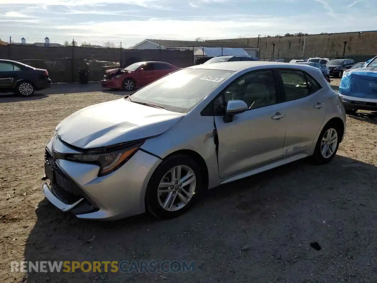 1 Photograph of a damaged car JTND4MBE3M3128240 TOYOTA COROLLA 2021