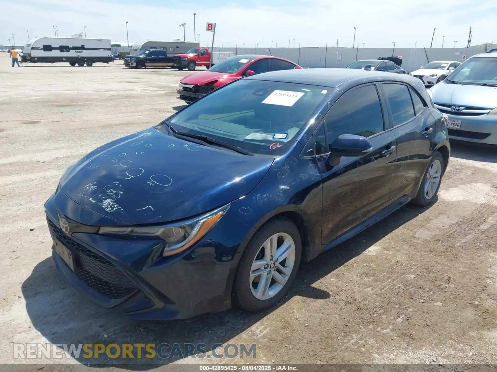 2 Photograph of a damaged car JTND4MBE3M3145684 TOYOTA COROLLA 2021