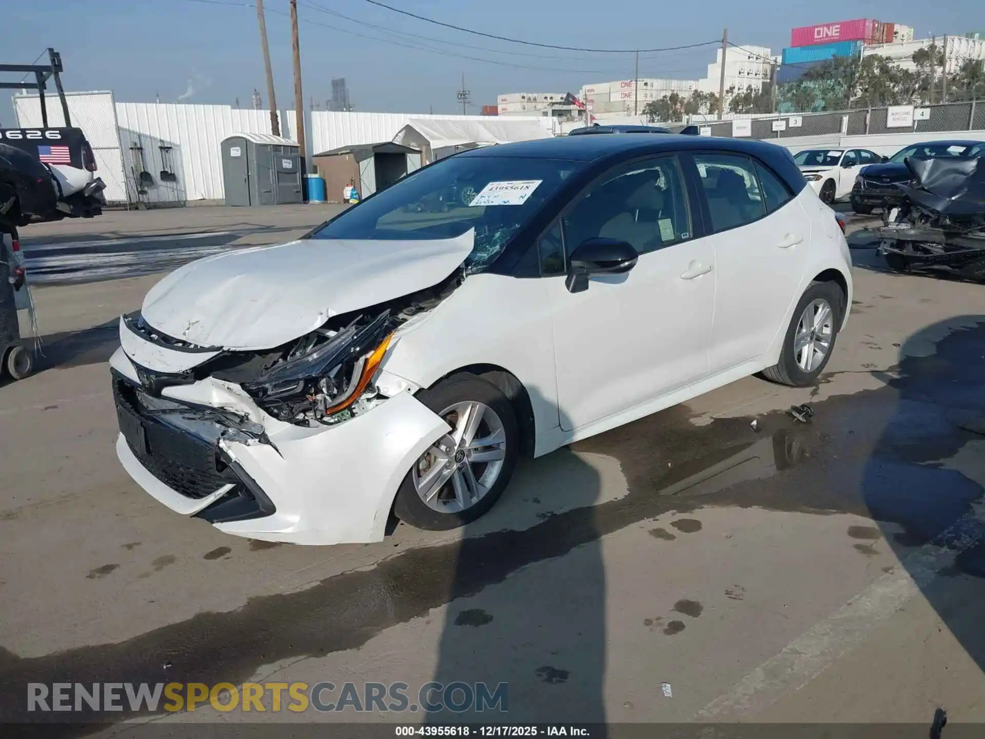2 Photograph of a damaged car JTND4MBE4M3130563 TOYOTA COROLLA 2021