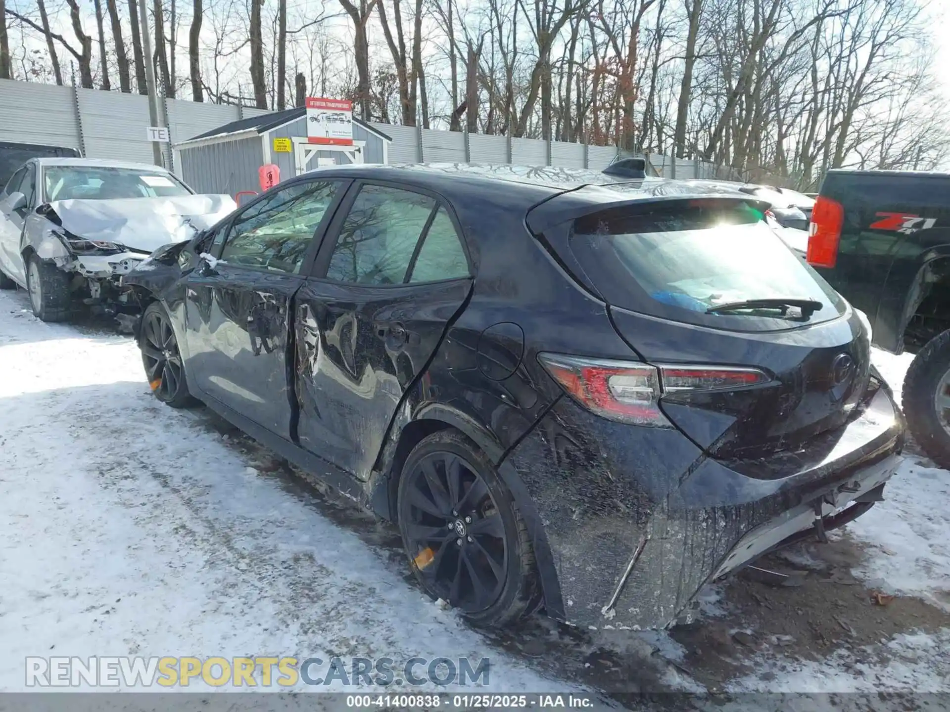 3 Photograph of a damaged car JTND4MBE4M3131678 TOYOTA COROLLA 2021