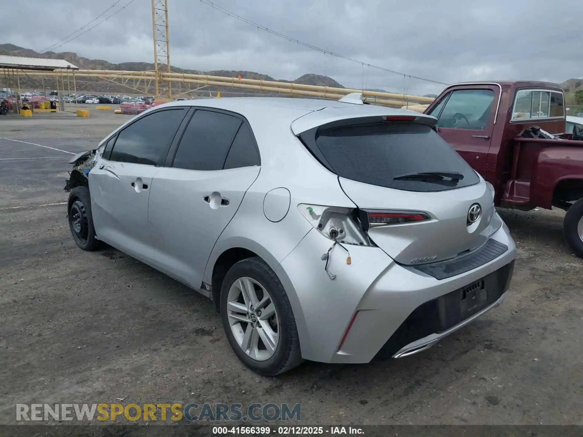 3 Photograph of a damaged car JTND4MBE5M3106384 TOYOTA COROLLA 2021