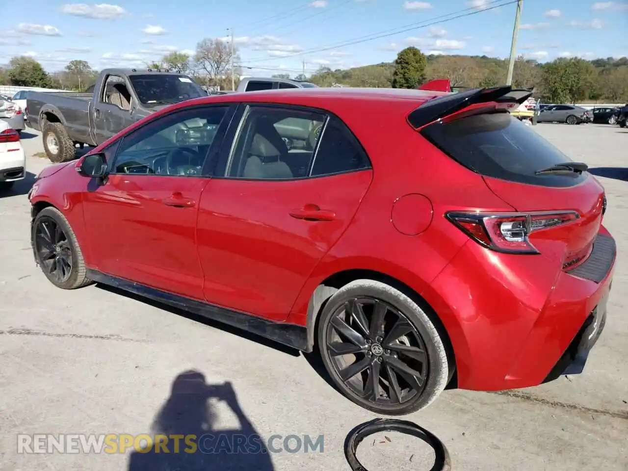 2 Photograph of a damaged car JTND4MBE6M3107740 TOYOTA COROLLA 2021