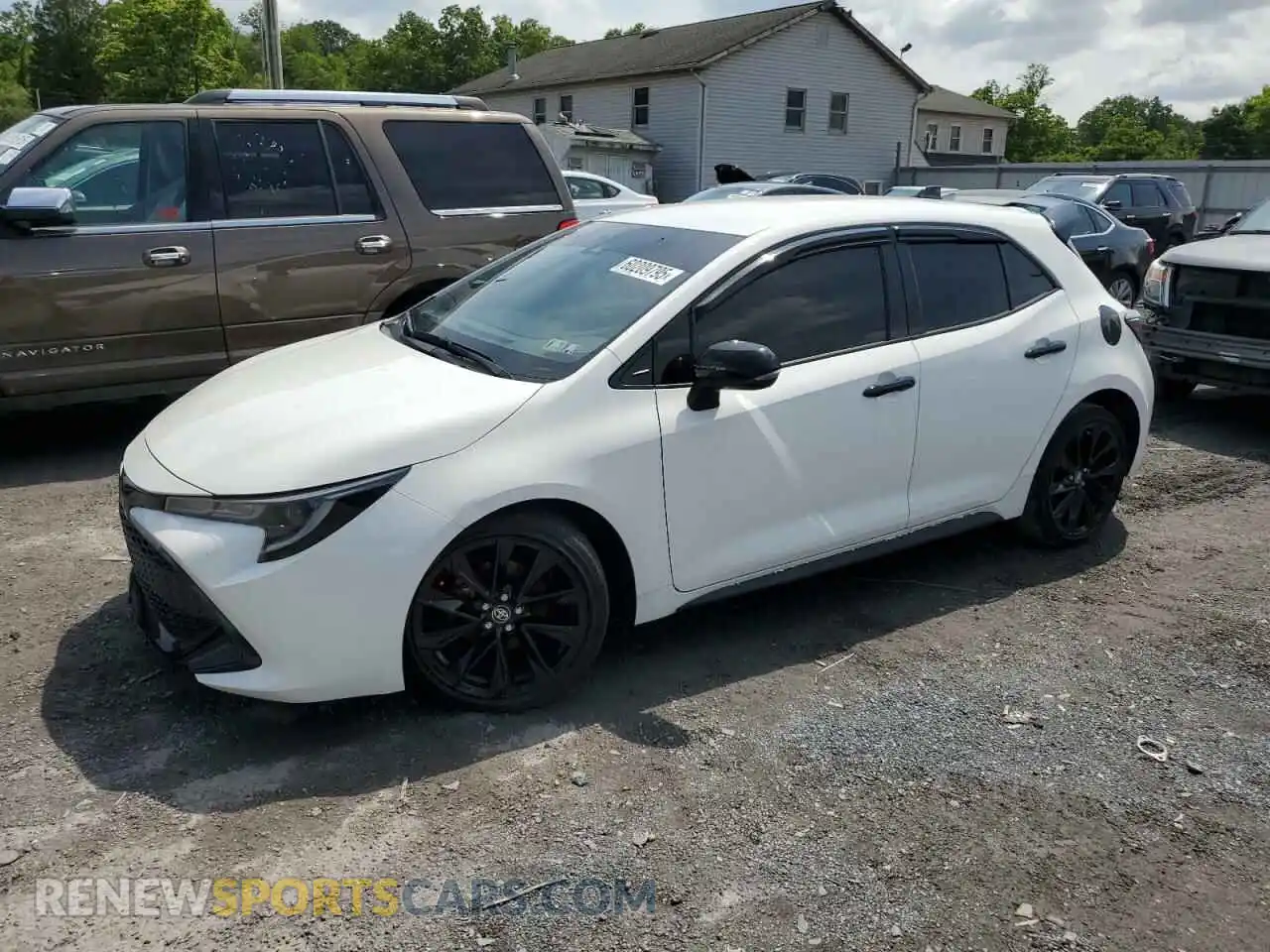 1 Photograph of a damaged car JTND4MBE6M3113960 TOYOTA COROLLA 2021
