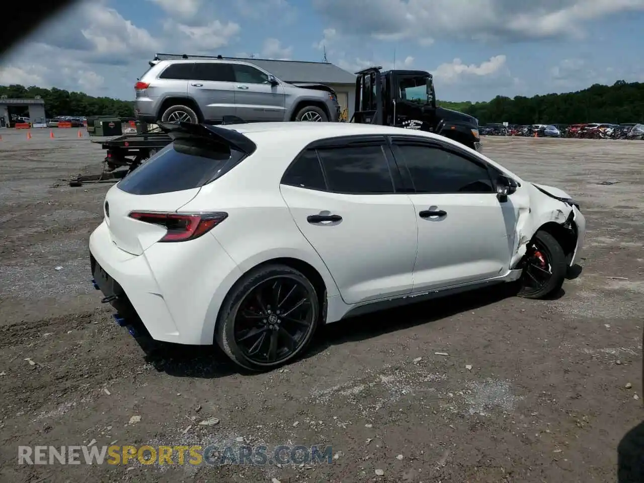 3 Photograph of a damaged car JTND4MBE6M3113960 TOYOTA COROLLA 2021