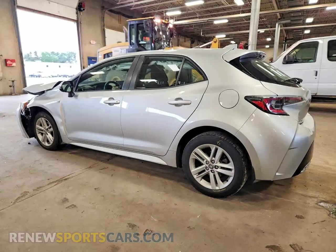 2 Photograph of a damaged car JTND4MBE6M3115546 TOYOTA COROLLA 2021