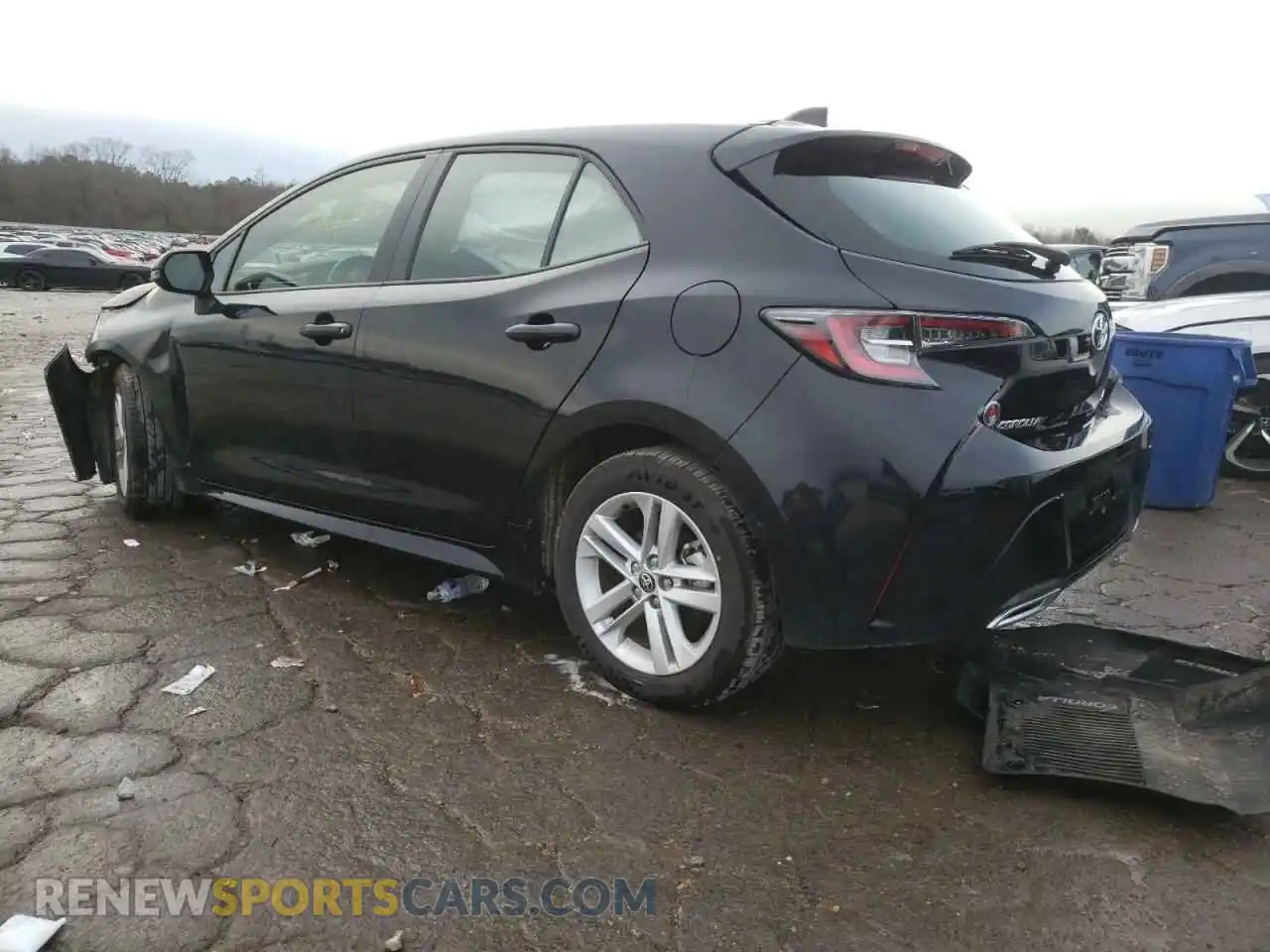 3 Photograph of a damaged car JTND4MBE6M3117443 TOYOTA COROLLA 2021