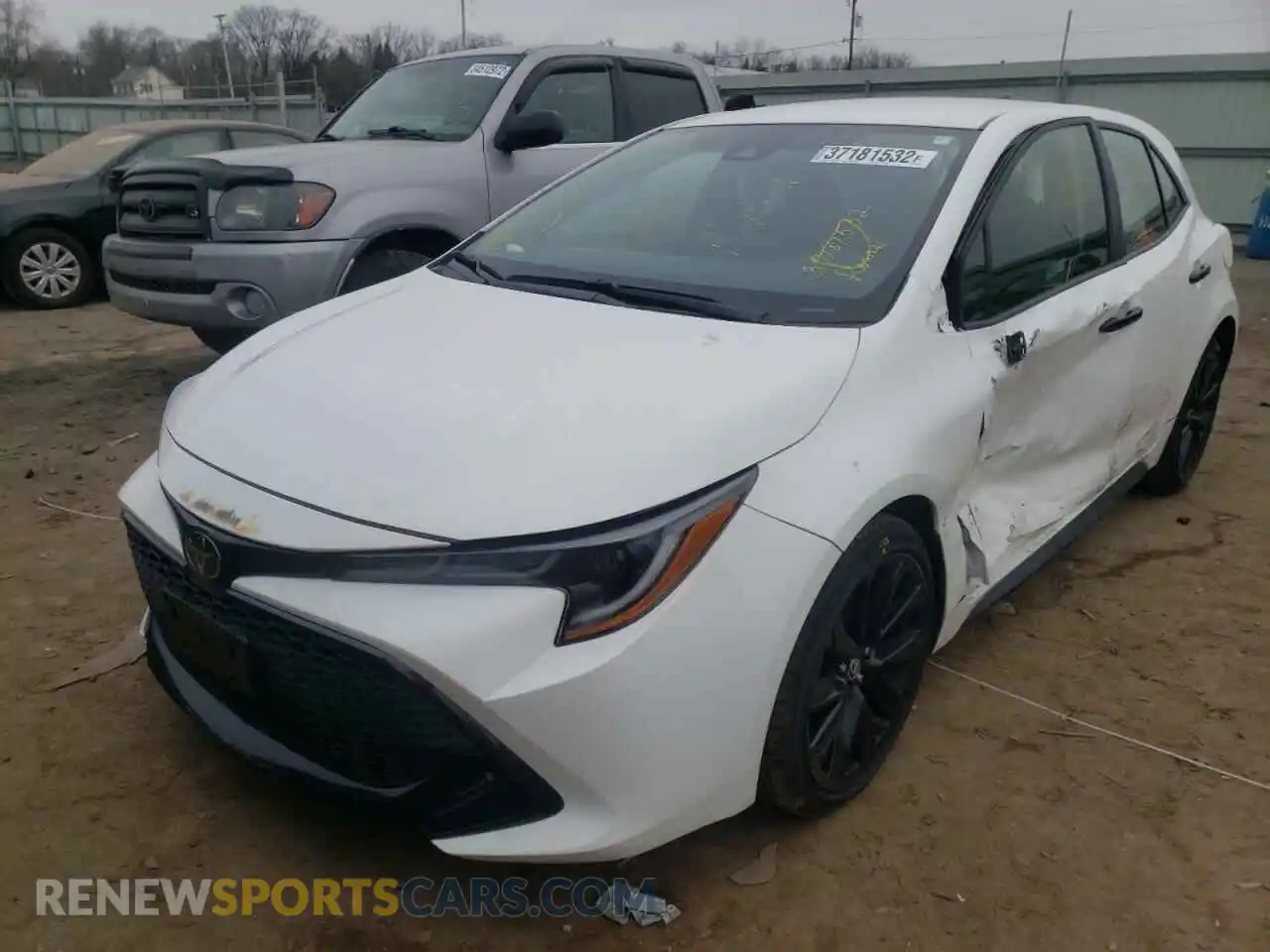 2 Photograph of a damaged car JTND4MBE6M3117653 TOYOTA COROLLA 2021