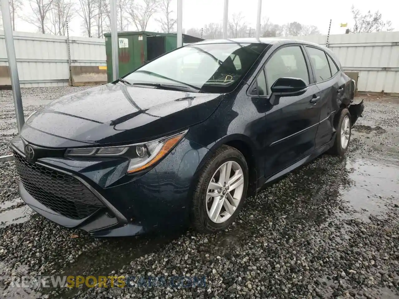 2 Photograph of a damaged car JTND4MBE6M3117734 TOYOTA COROLLA 2021