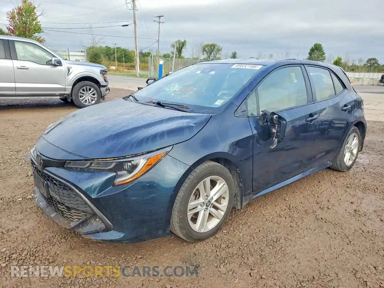 1 Фотография поврежденного автомобиля JTND4MBE6M3121895 TOYOTA COROLLA 2021