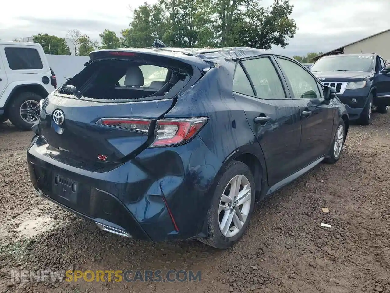 3 Фотография поврежденного автомобиля JTND4MBE6M3121895 TOYOTA COROLLA 2021