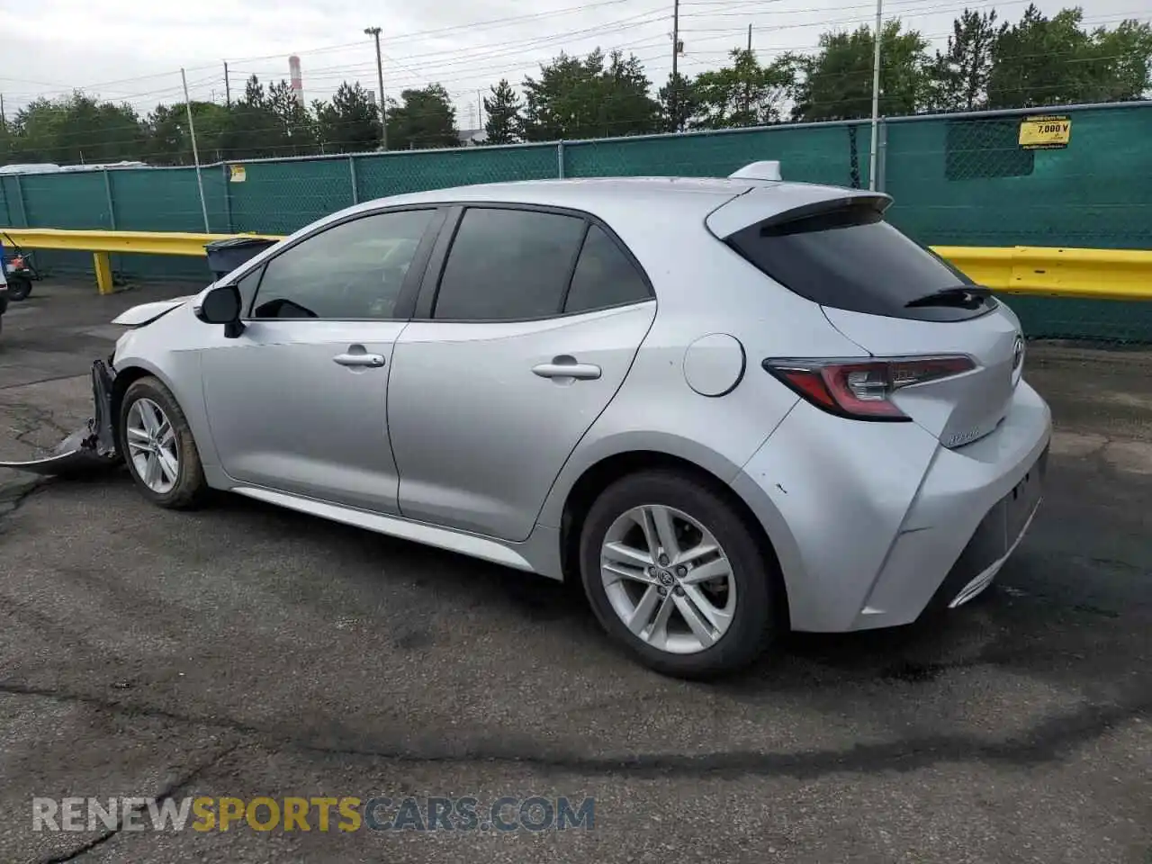 2 Photograph of a damaged car JTND4MBE6M3121945 TOYOTA COROLLA 2021