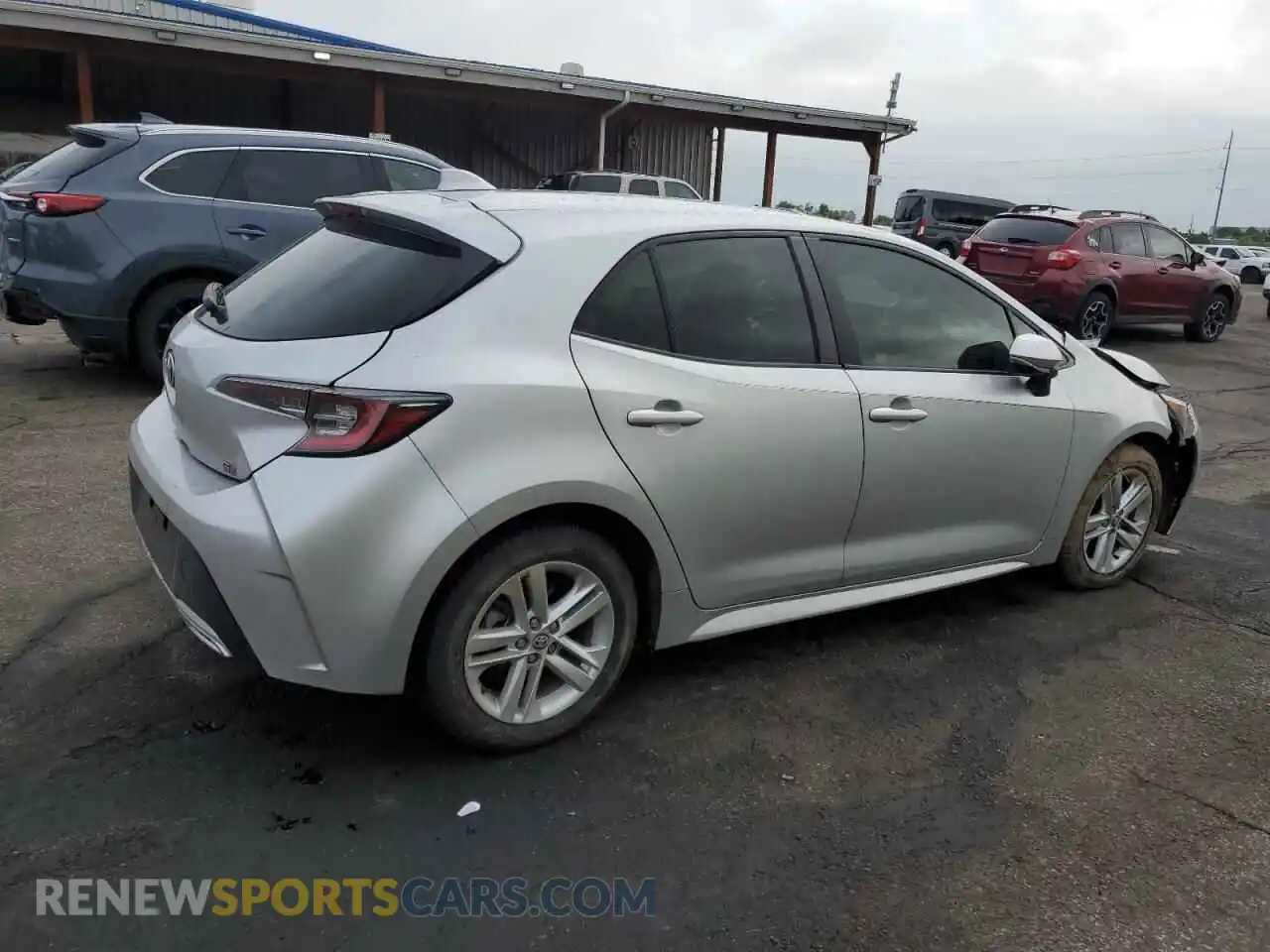 3 Photograph of a damaged car JTND4MBE6M3121945 TOYOTA COROLLA 2021