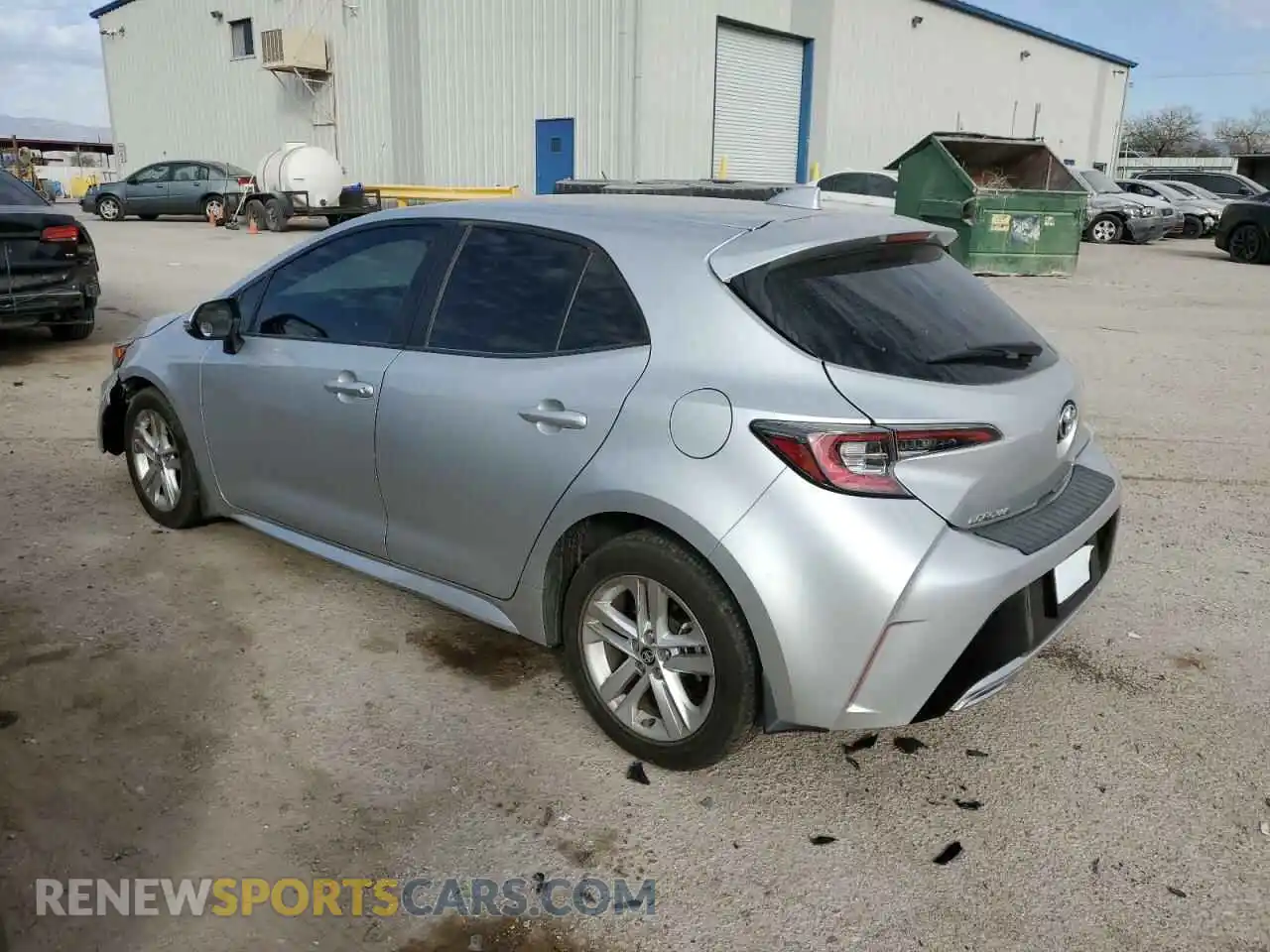 2 Фотография поврежденного автомобиля JTND4MBE6M3133013 TOYOTA COROLLA 2021