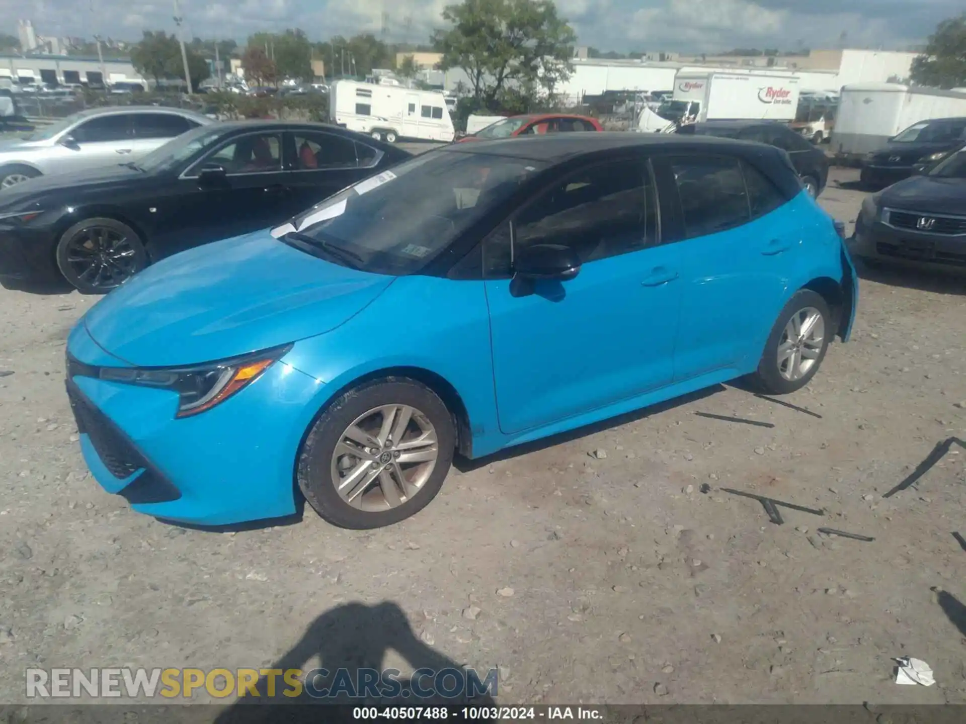1 fotografías del automóvil dañado JTND4MBE6M3134467 TOYOTA COROLLA 2021